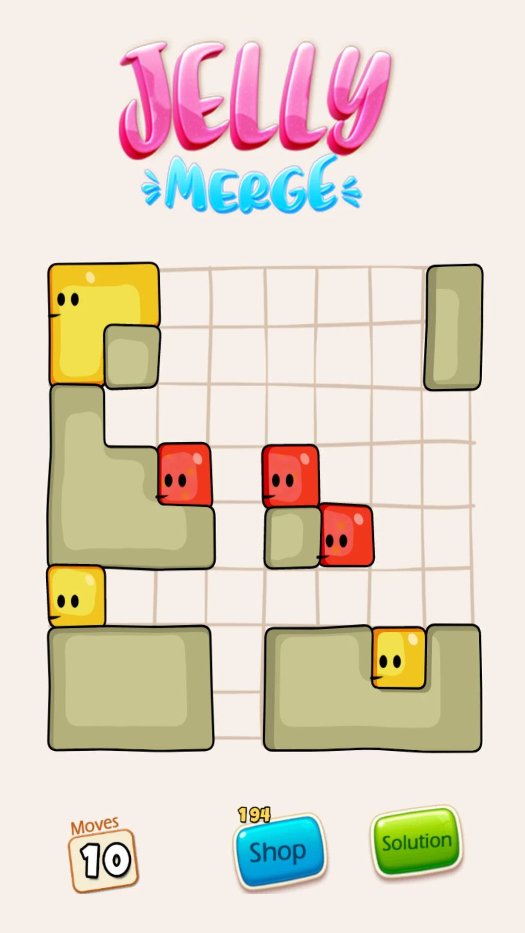 Jelly Merge Puzzle screenshot