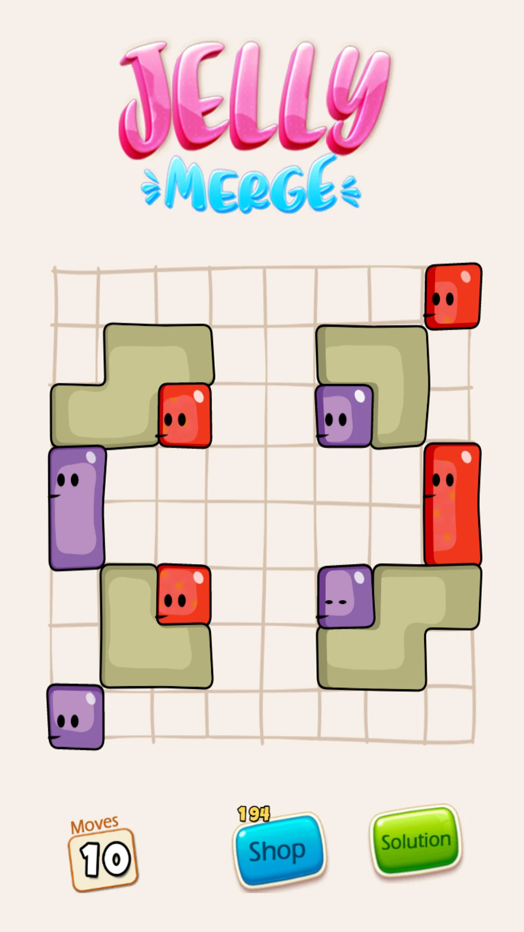 Jelly Merge Puzzle screenshot
