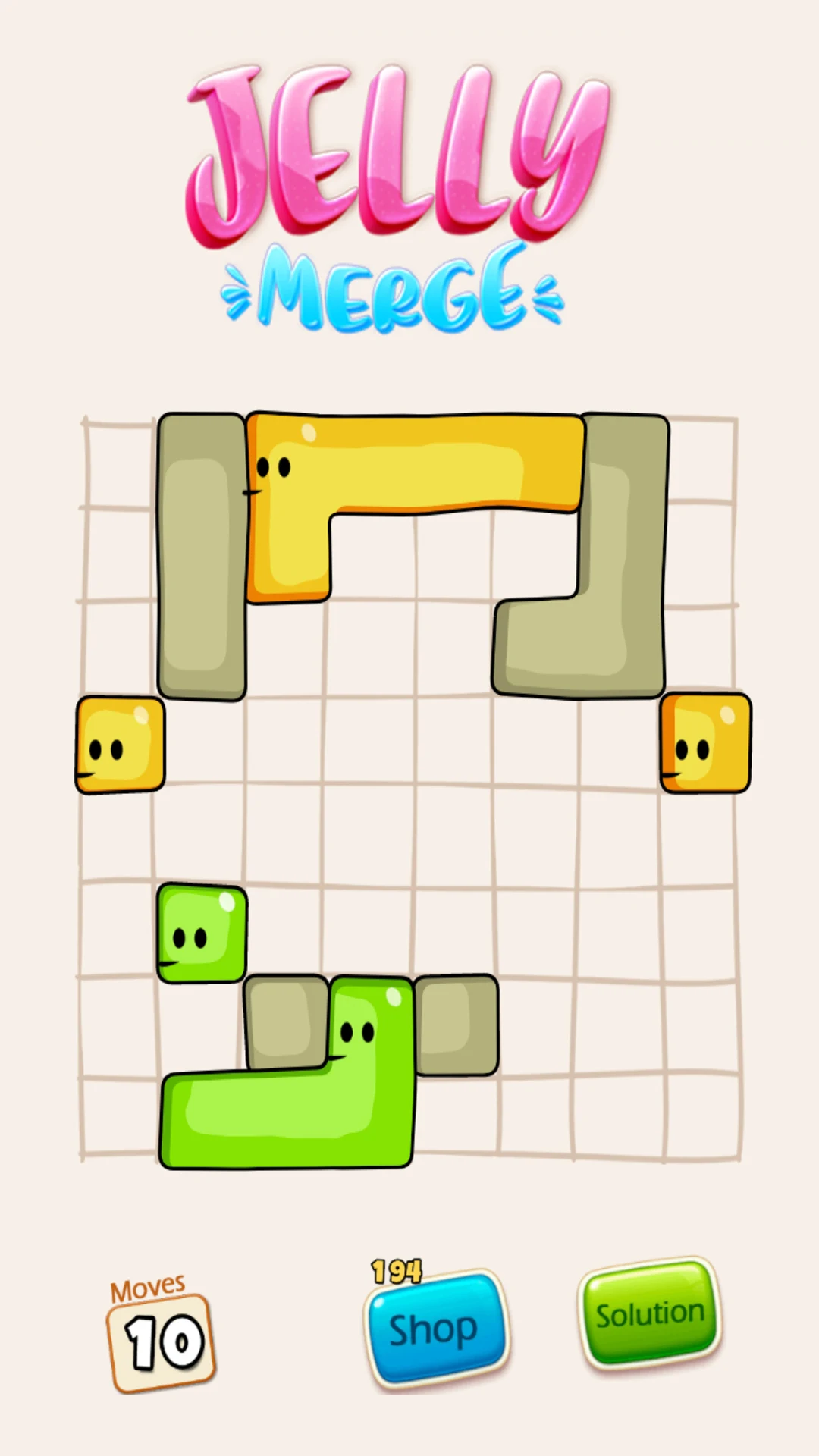 Jelly Merge Puzzle screenshot