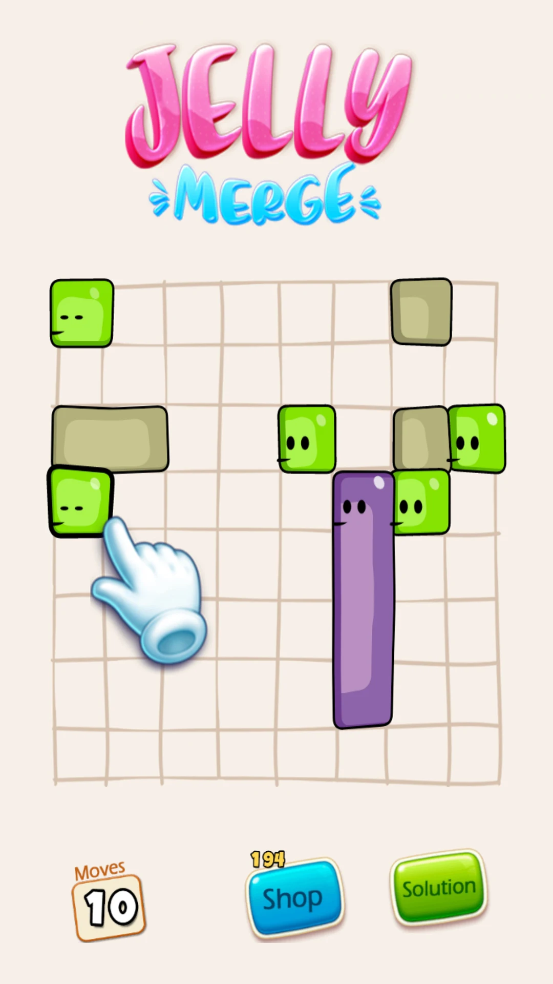 Jelly Merge Puzzle screenshot