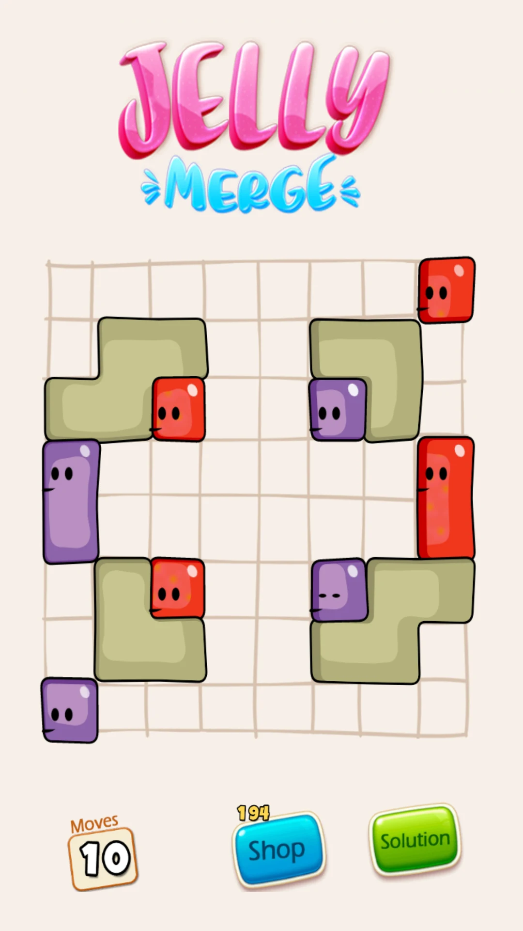 Jelly Merge Puzzle screenshot