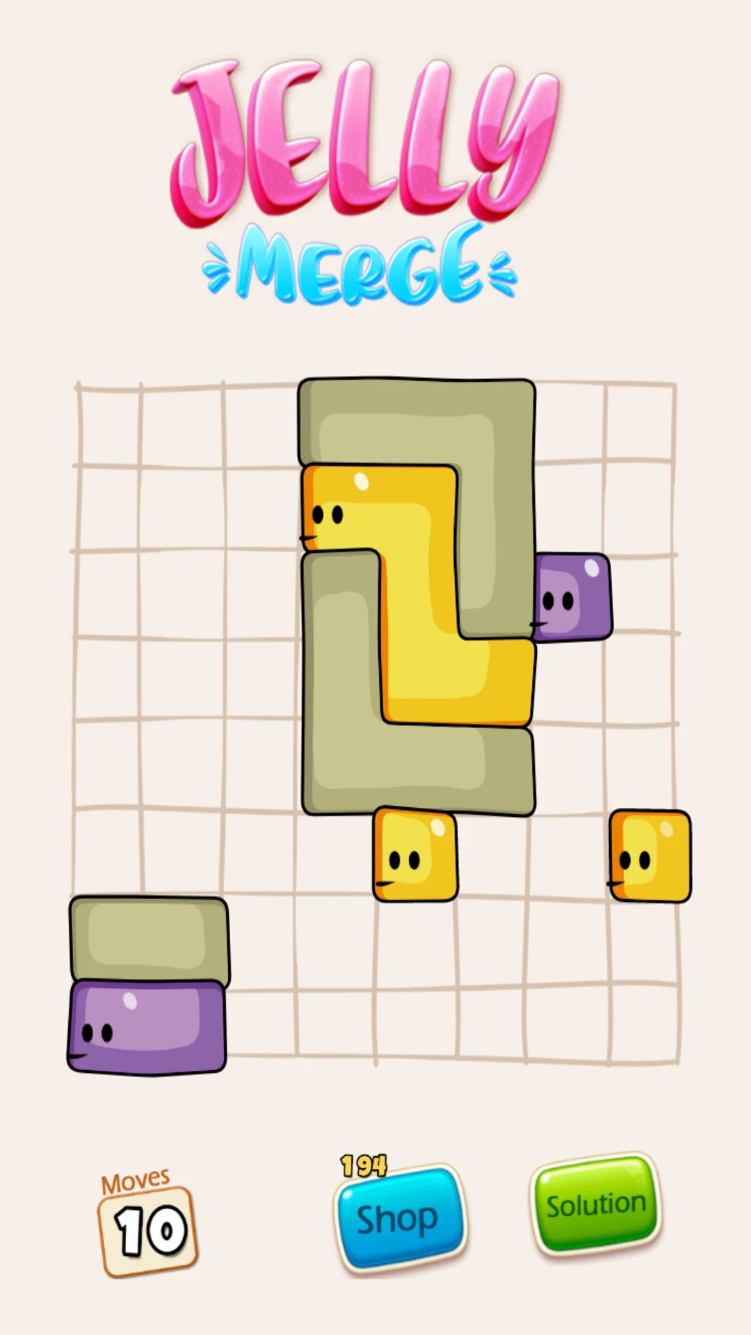 Jelly Merge Puzzle screenshot