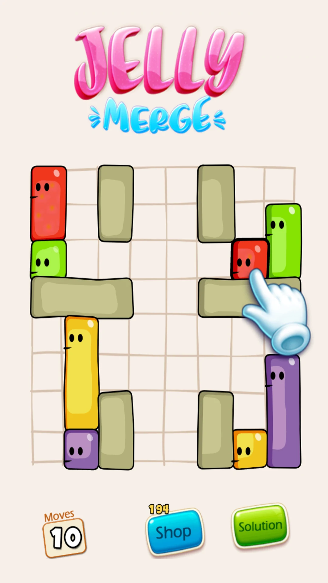 Jelly Merge Puzzle screenshot